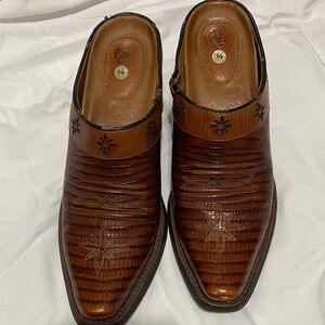 Ariat Brown Leather Women's Mules
